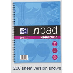 Oxford Npad A4 Notebook [Pack 3] Competition to